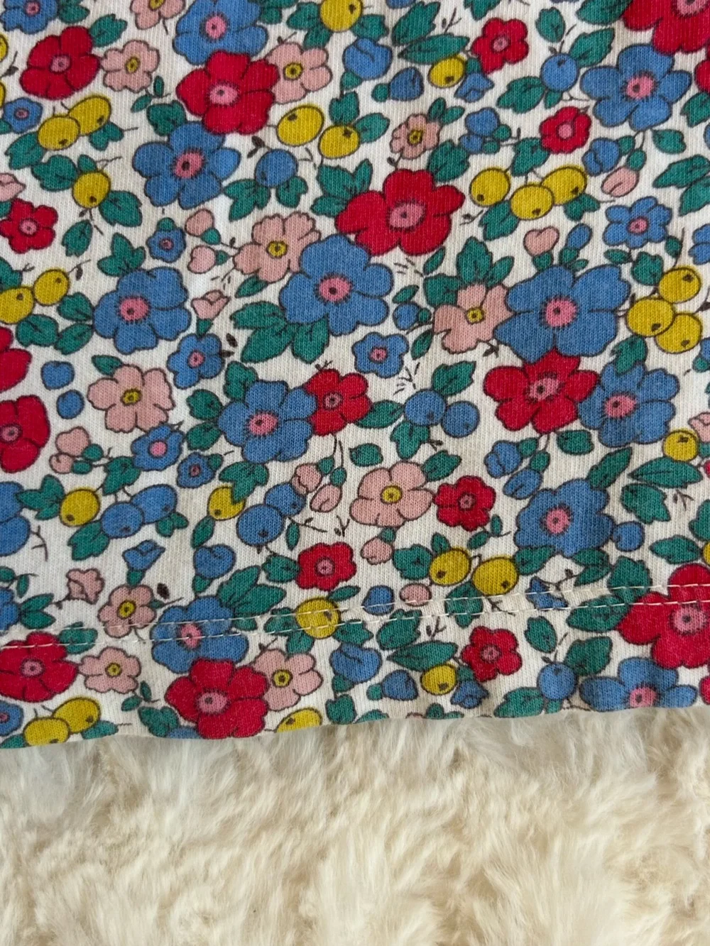 Baby Boden Floral Long Sleeve Dress